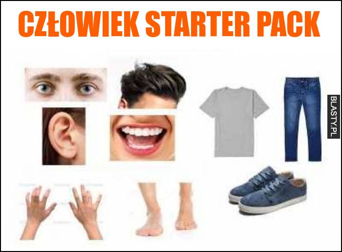 Człowiek starter pack