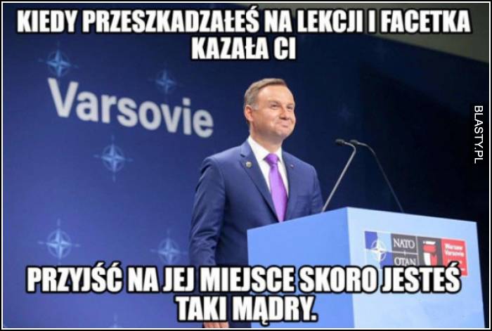 Kiedy jesteś taki mądry