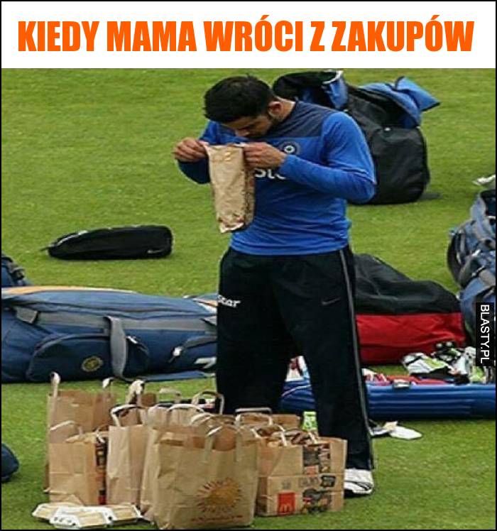 Kiedy mama wróci z zakupów