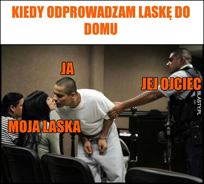 Kiedy odprowadzam laskę do domu