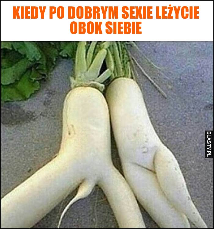 Kiedy po dobrym sexie leżycie obok siebie