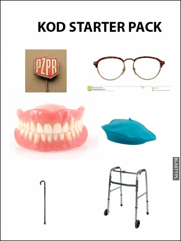 Kod starter pack