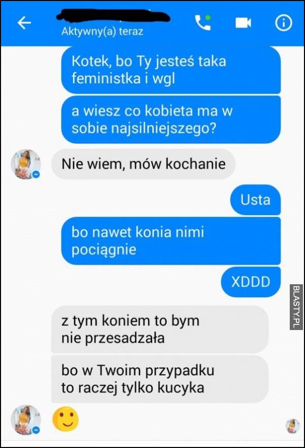 Kotek bo ty jesteś feministka