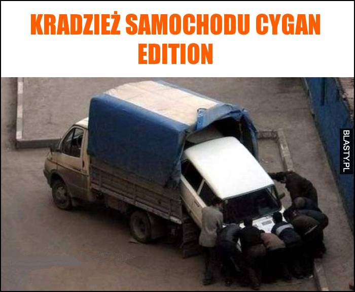 Kradzież samochodu cygan style