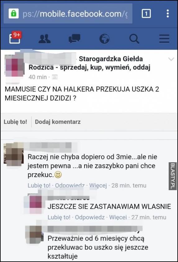 Mamusie czy na halkera przekuje uszy 2 letniej dzidzi