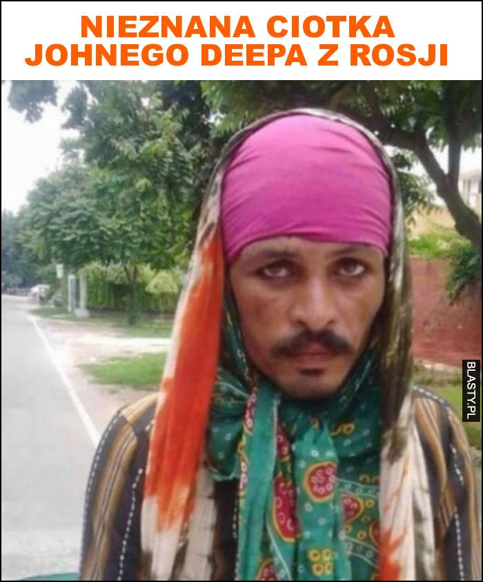 nieznana ciotka johnego deepa z rosji