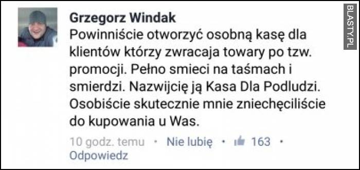 Powinniście otworzyć osobną kasę dla klientów, którzy zwracają towary