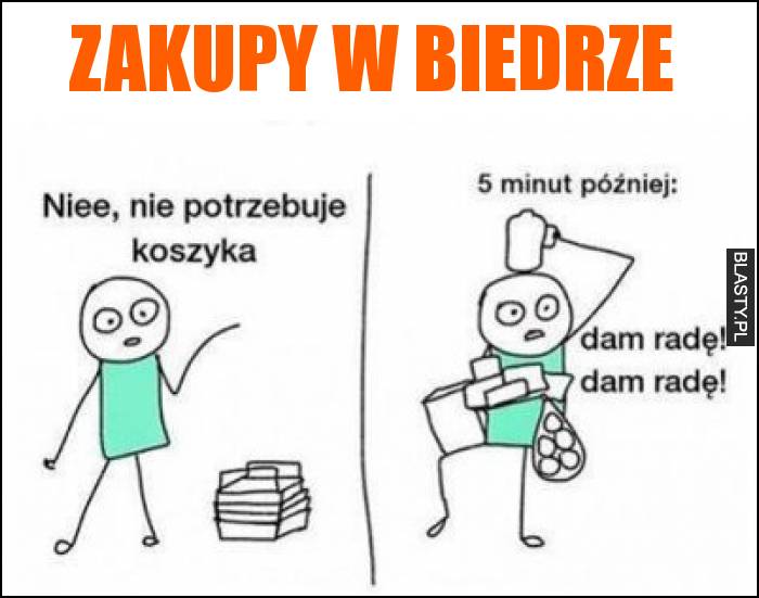 Zakupy w biedrze