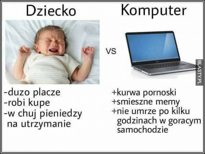 Dziecko vs komputer