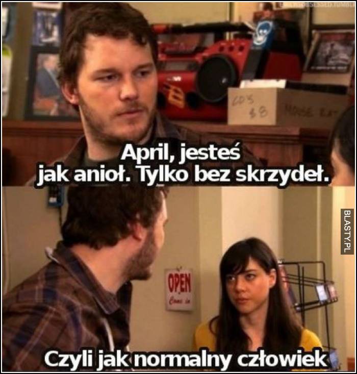jesteś jak anioł