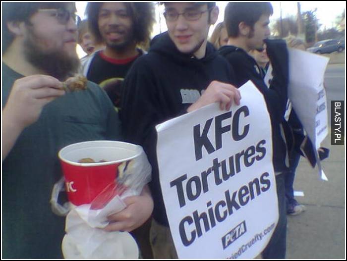 KFC torturuje kurczaki