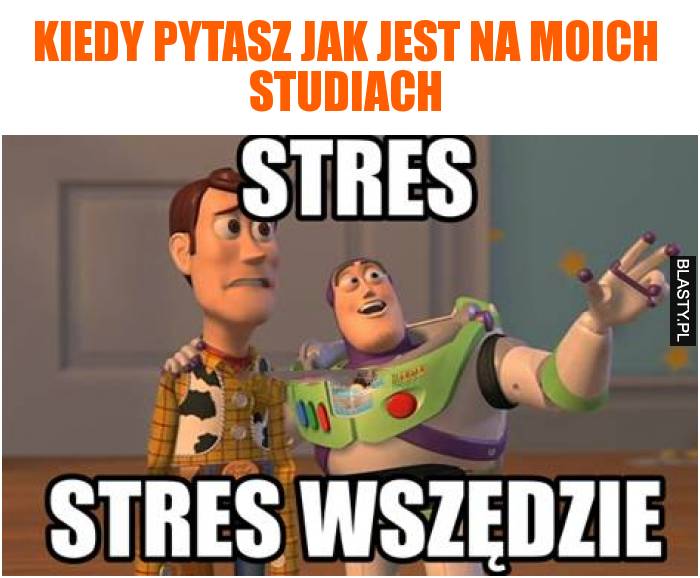 Kiedy pytasz jak jest na moich studiach