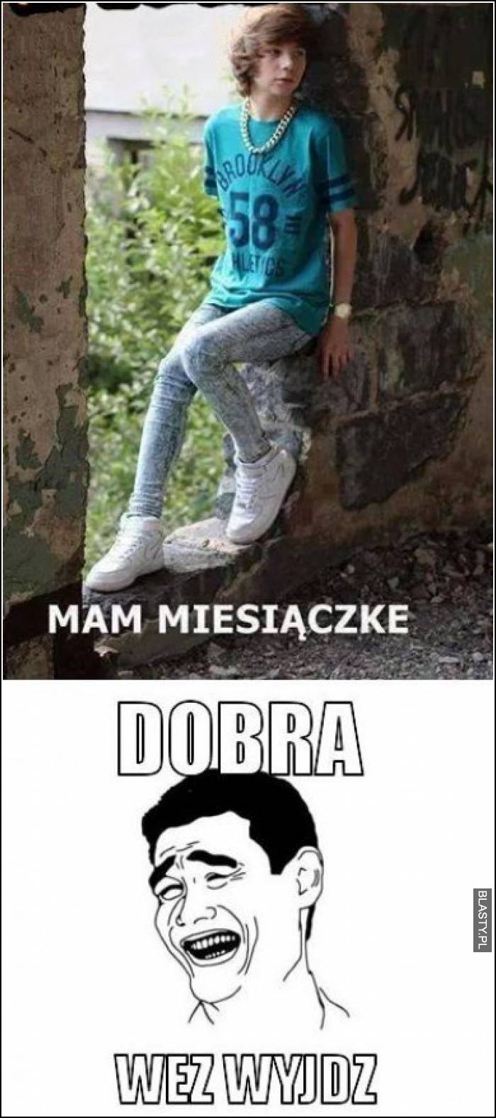 mam miesiączkę