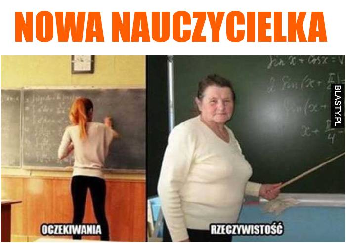 nowa nauczycielka