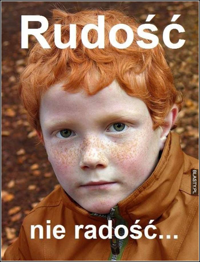 rudość nie radość