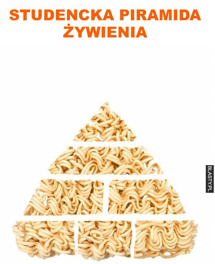 studencka piramida żywienia