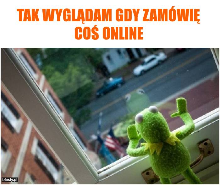 Tak wyglądam gdy zamówię coś online