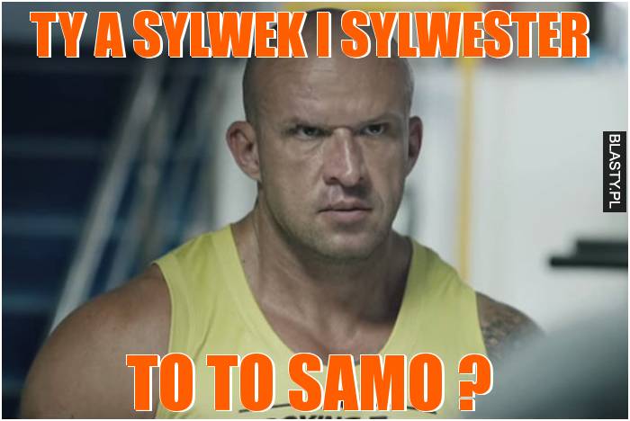 Ty a sylwek i sylwester to to samo ?