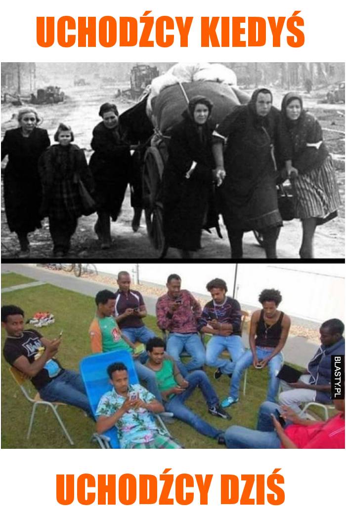 Uchodźcy kiedyś i dziś