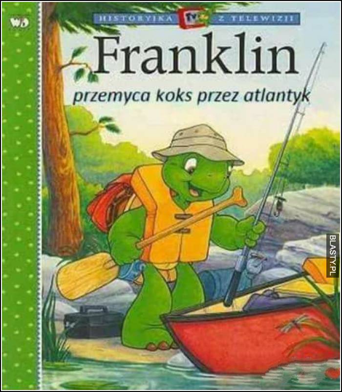 Franklin przemyca koks przez atlantyk