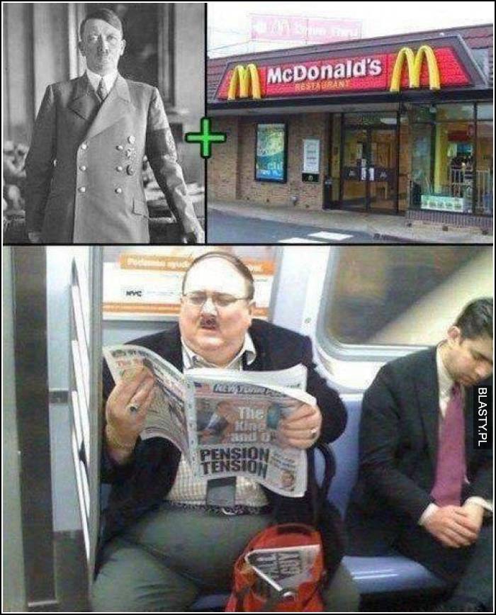 hitler plus mcdonalds