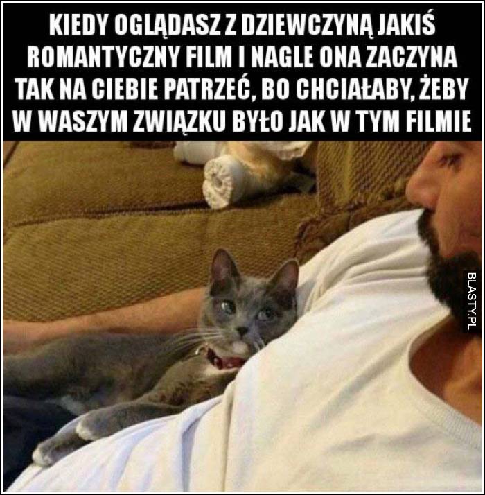 kiedy dziewczyna tka na ciebie patrzy