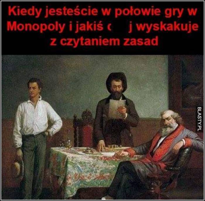 kiedy ktoś ustala zasady