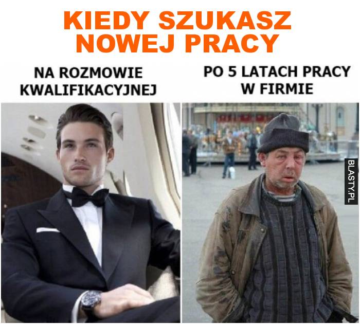 Kiedy szukasz nowej pracy