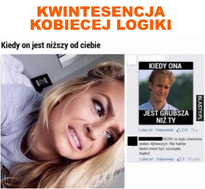 kwintesencja kobiecej logiki