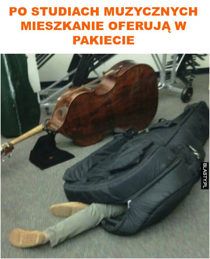 po studiach muzycznych mieszkanie oferują w pakiecie