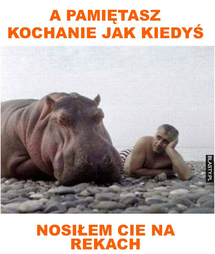 a pamiętasz kochanie jak kiedyś na cię rękach cie nosiłem