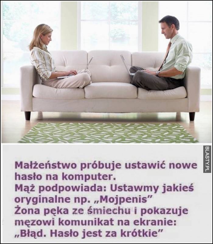 błąd hasło jest za...