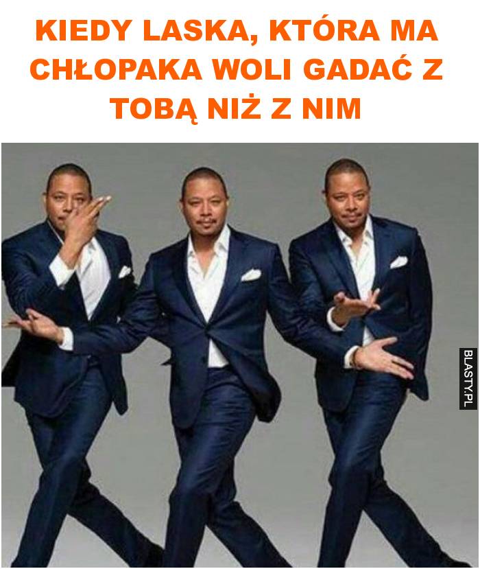 Kiedy laska, która ma chłopaka woli gadać z tobą niż z nim