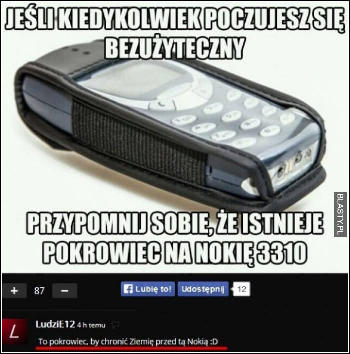 Kiedy poczujesz się bezużyteczności