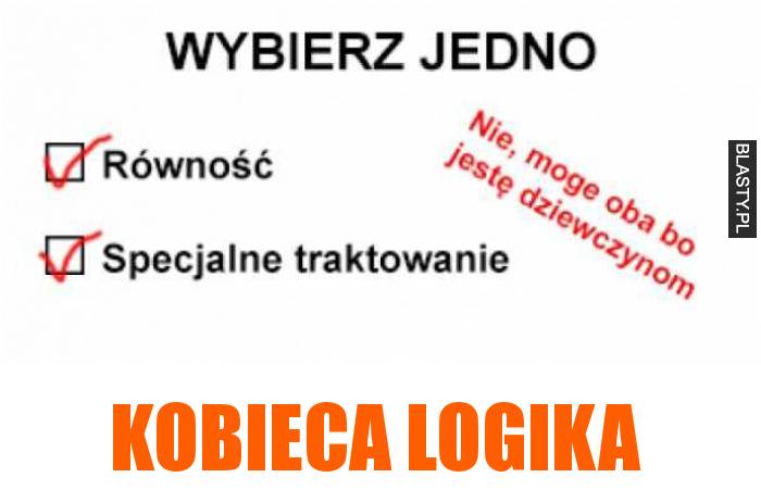 kobieca logika