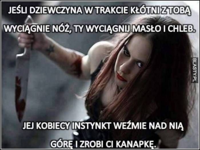 kobiecy instynkt