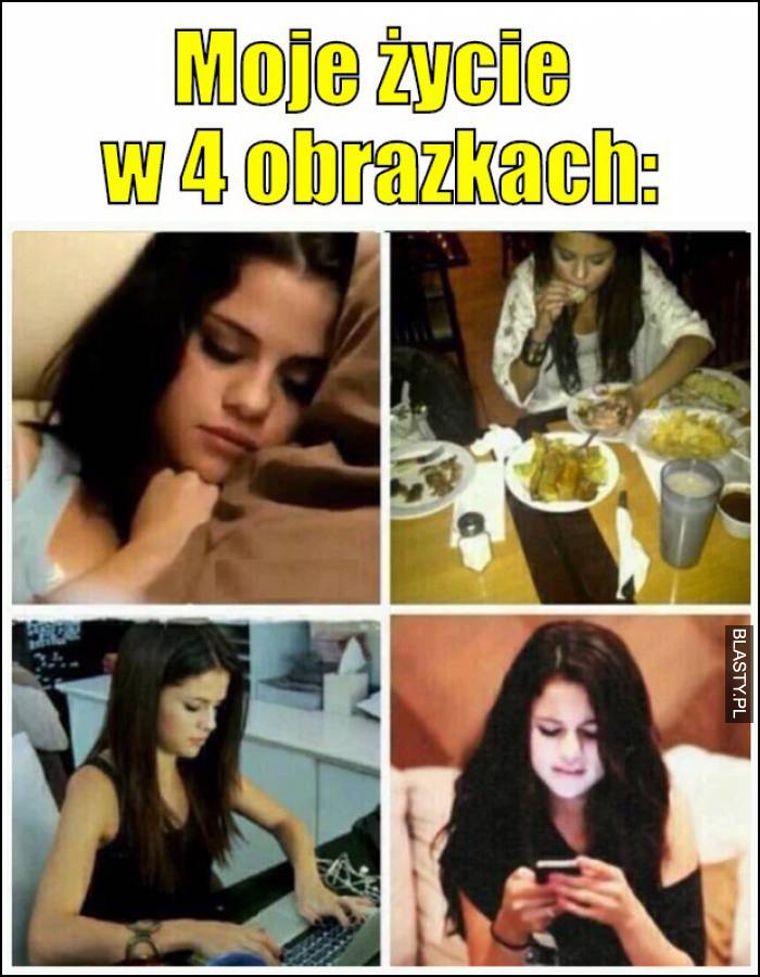 moje życie w czterech obrazkach