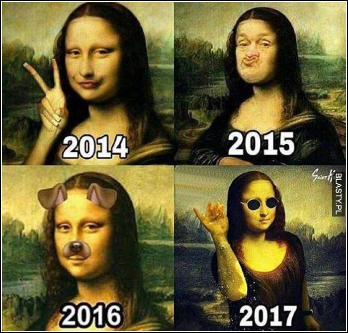 Monalisa 2014 vs 2015 vs 2016 vs 2017