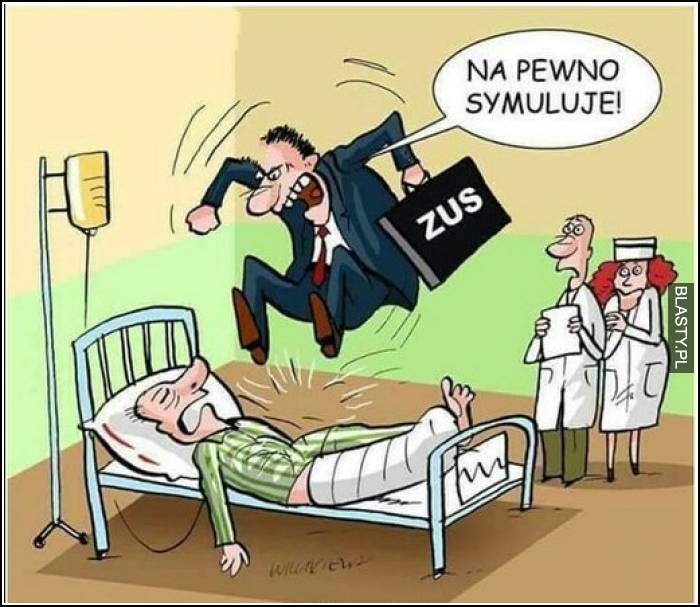 na pewno symuluje