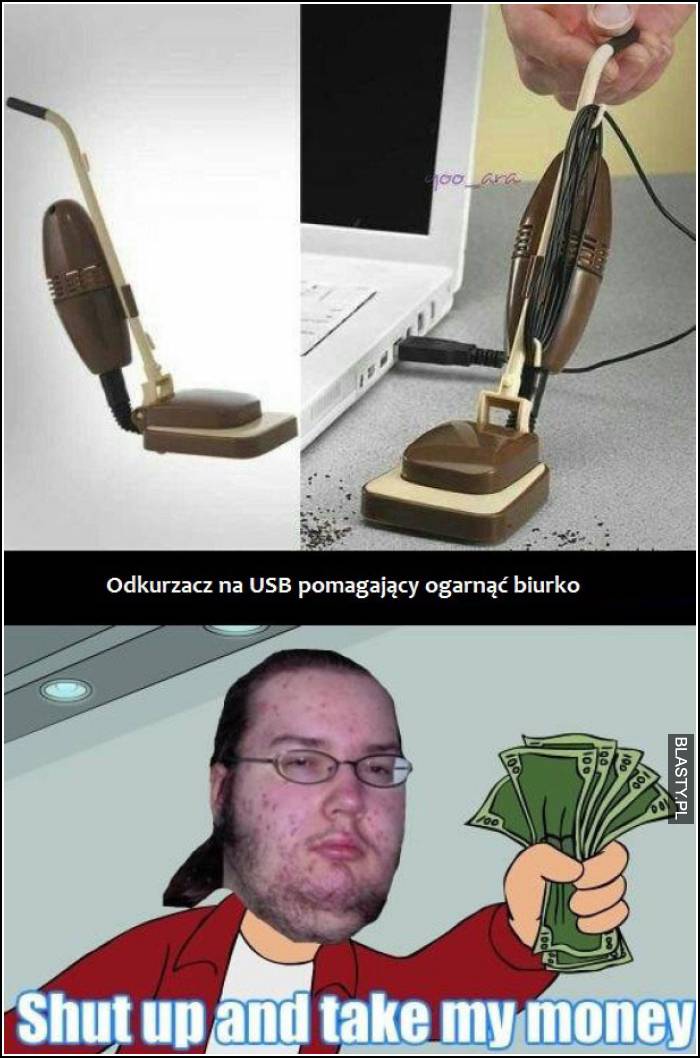 odkurzacz na USB