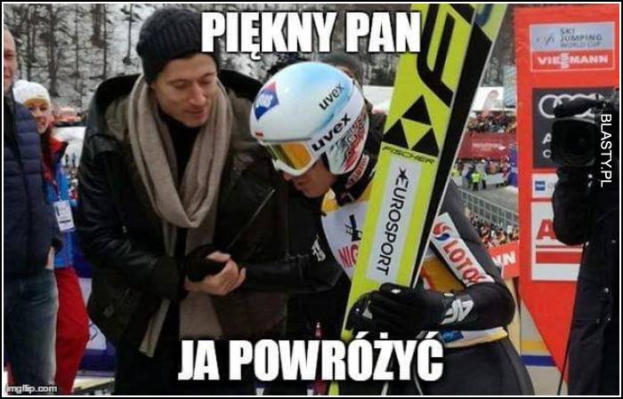 Piękny Pan ja powróżyć