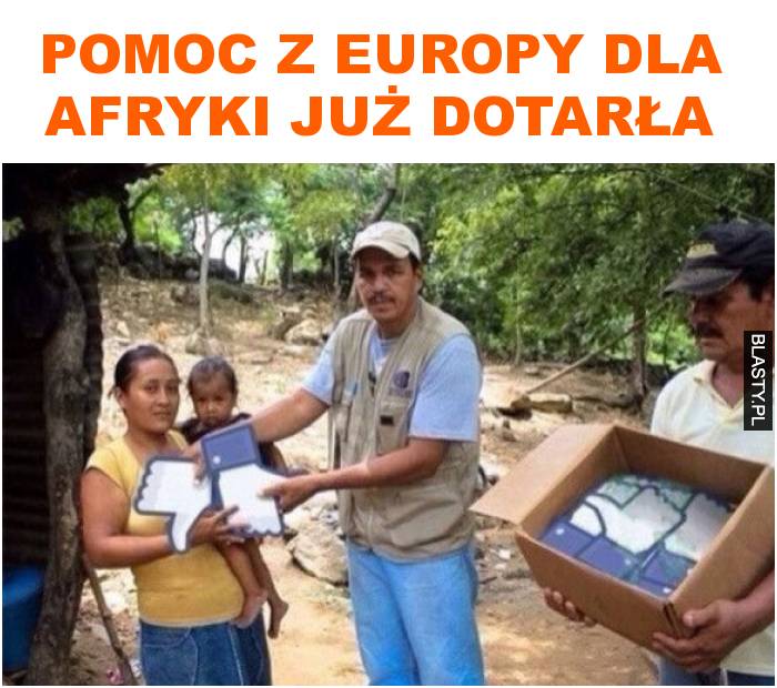 Pomoc z Europy dla Afryki już dotarła