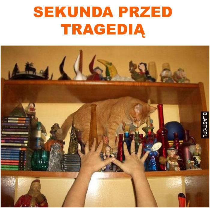 sekunda przed tragedią