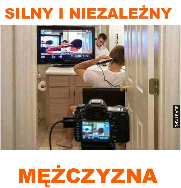 silny i niezależny mężczyzna