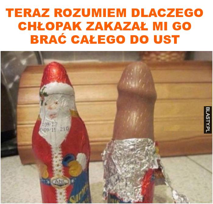 Teraz rozumiem dlaczego chłopak zakazał mi go brać całego do ust