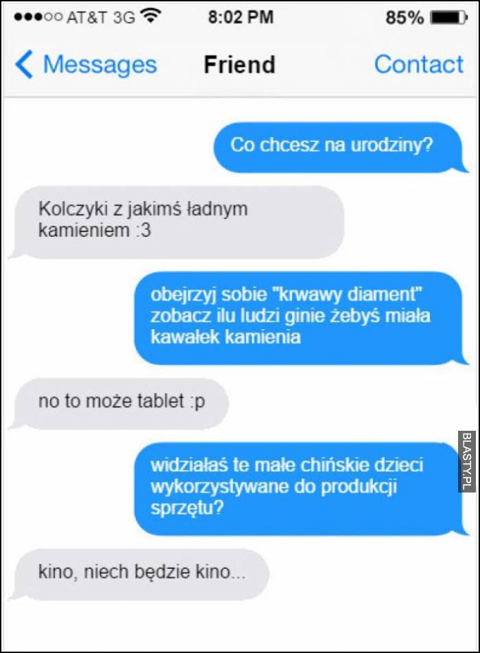 Co chcesz na urodziny ?