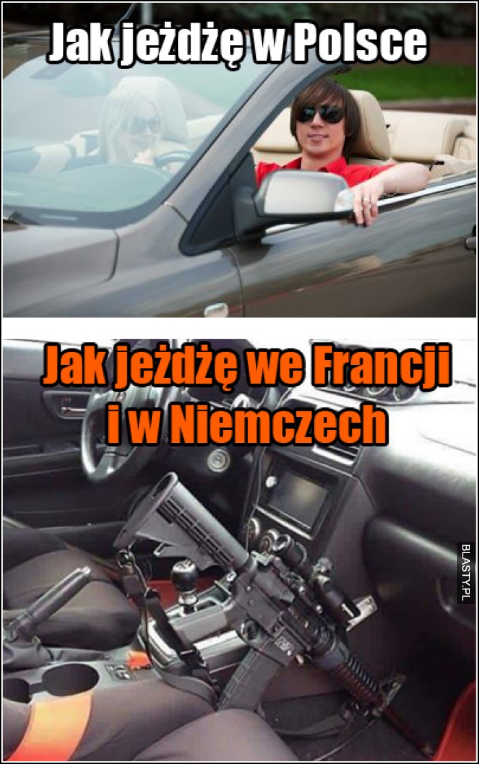 jak jeżdżę w Polsce