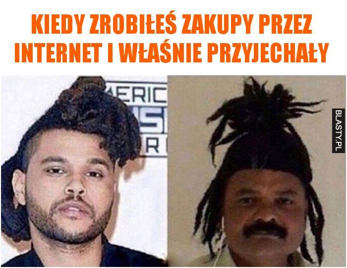 Kiedy zrobiłeś zakupy przez internet i właśnie przyjechały