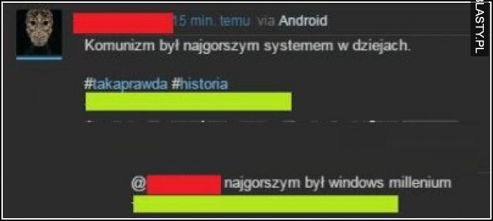 Komunizm był najgorszym systemem w dziejach