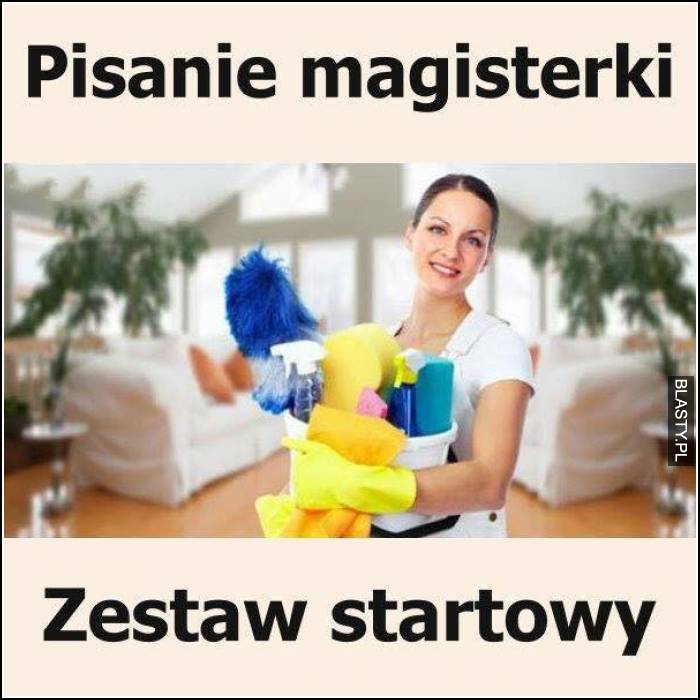 Pisanie magisterki zestaw startowy